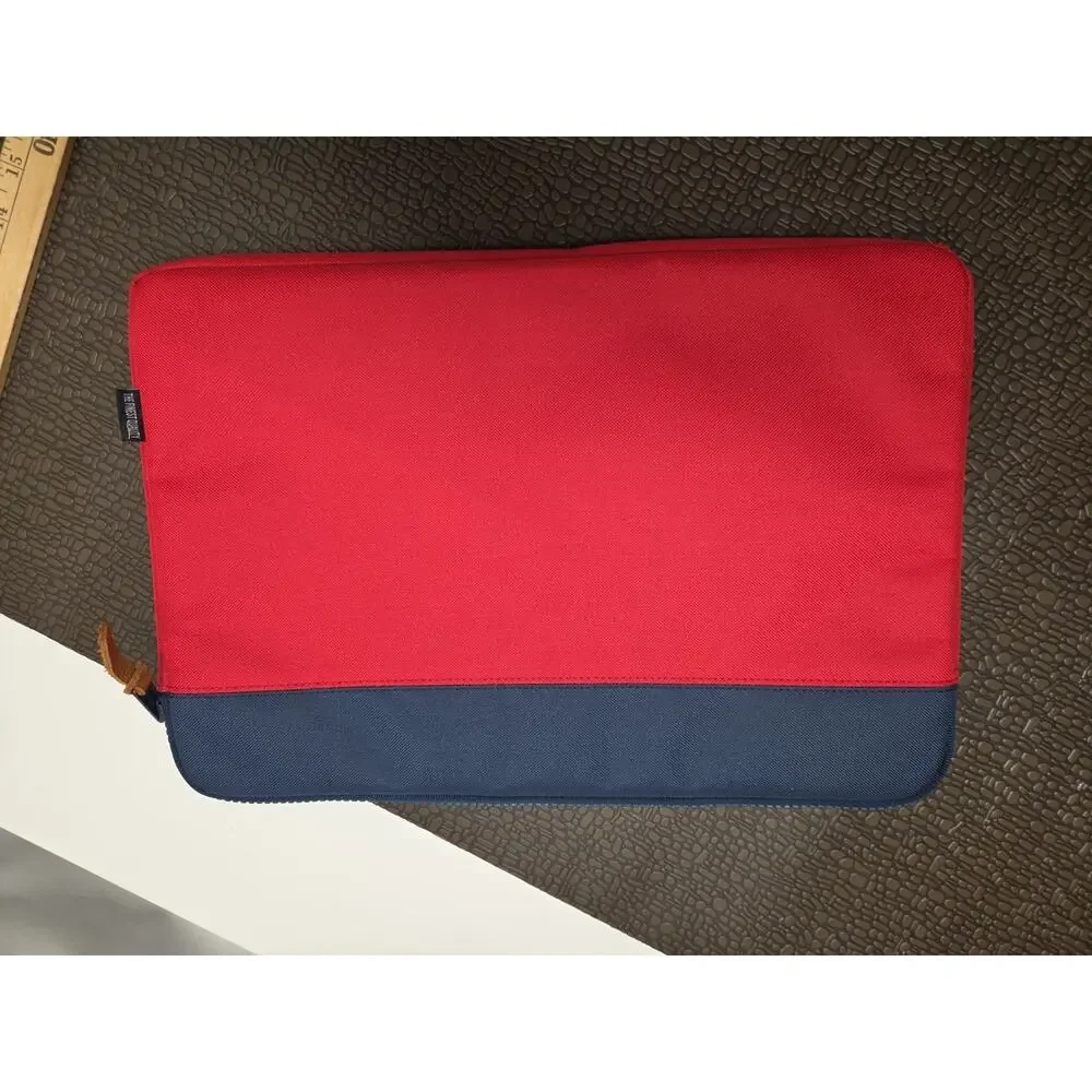 The Herschel Supply Co Brand 15x11” Laptop Sleeve in Navy And Red
